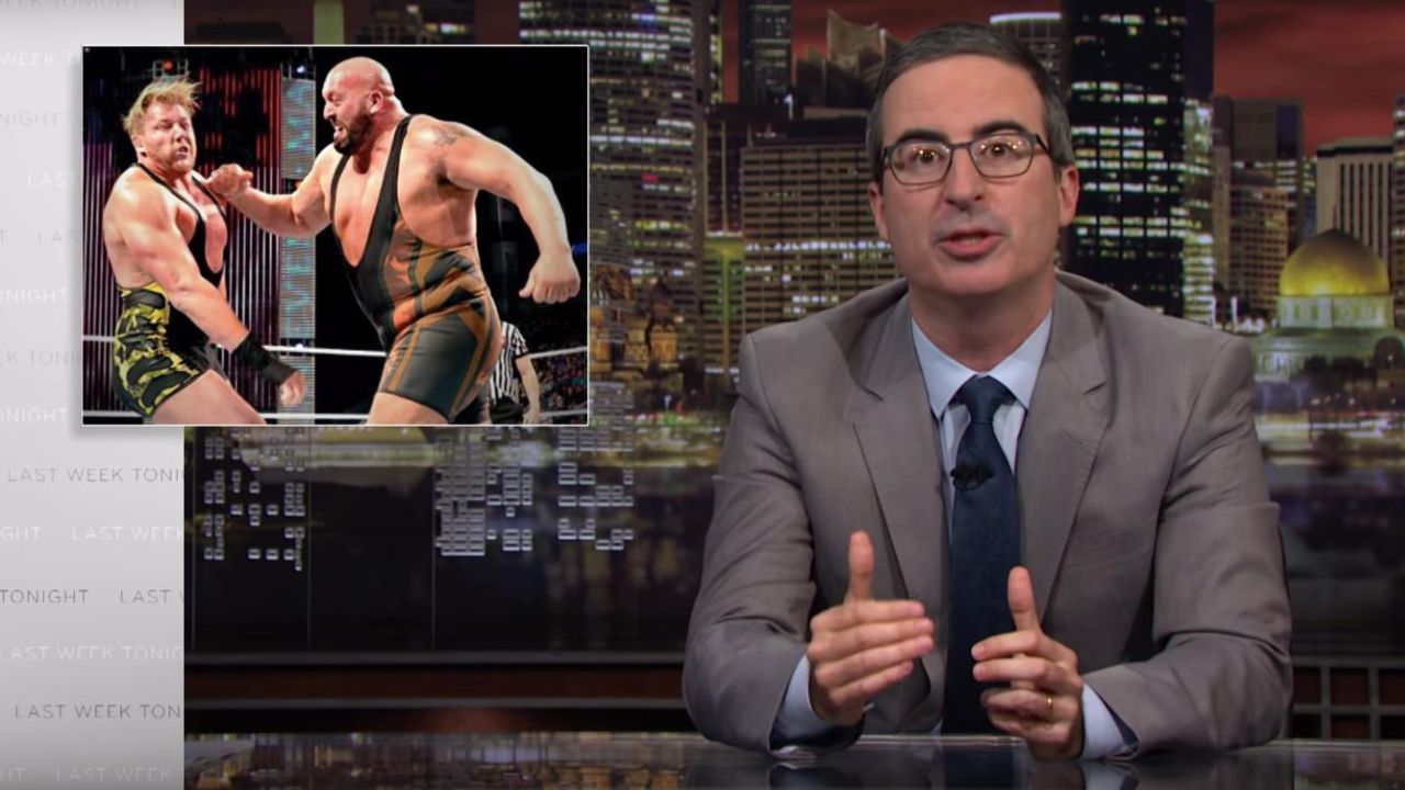 John Oliver Took On The WWE Last Night In A Truly Phenomenal Segment