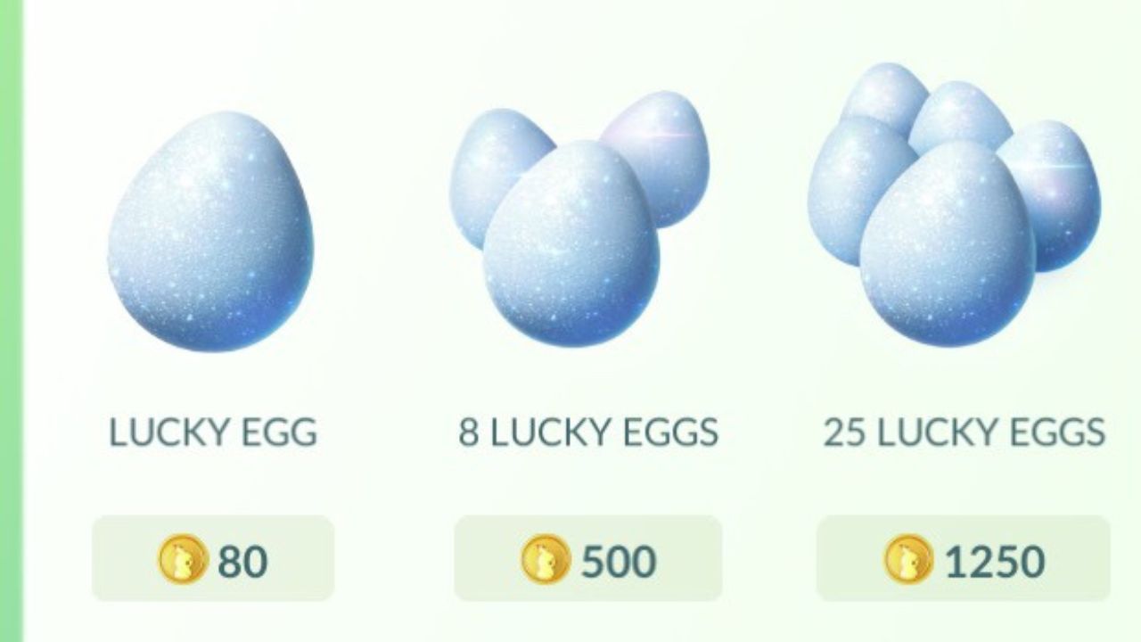 What are Lucky eggs in Pokemon Go