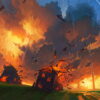 fire flame apocalypse disaster wallpaper preview
