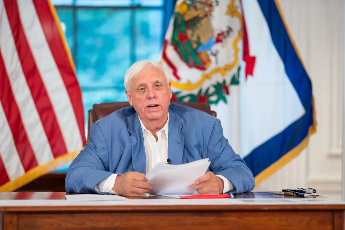 West Virginia Gov. Jim Justice Releases Statement on Vehicle Tax Plan