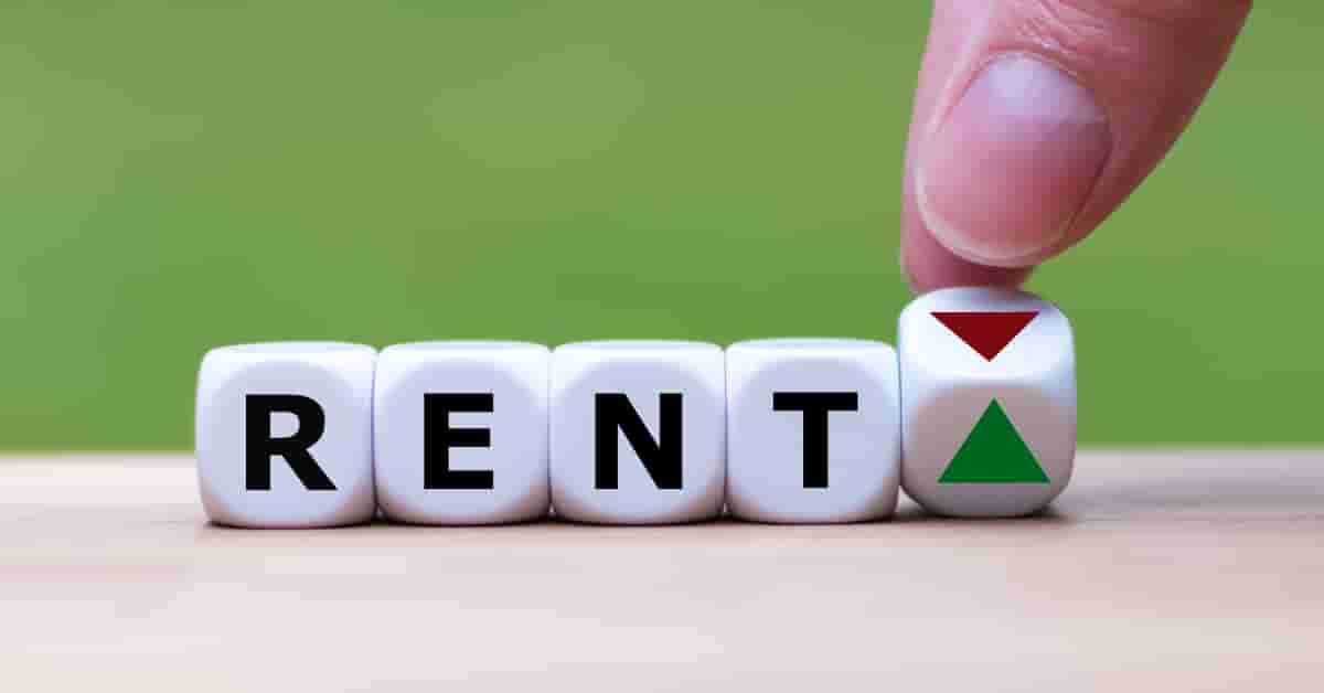 National rent decreased in December.