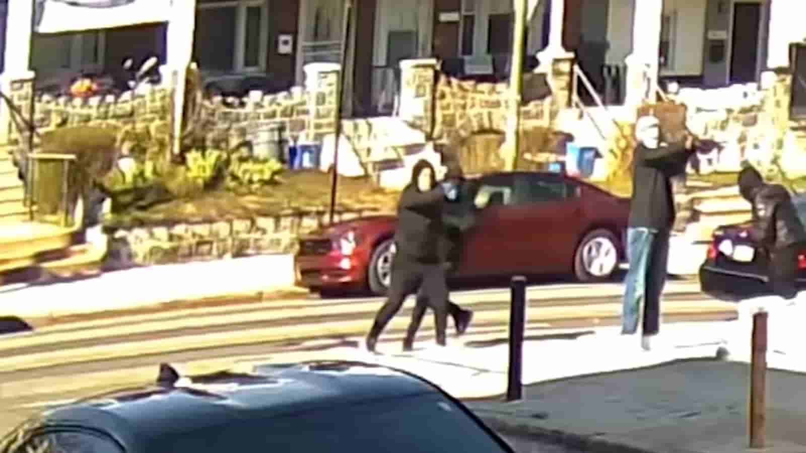 Caught on video: 4 suspects wanted in West Philadelphia shooting that injured 3 teens