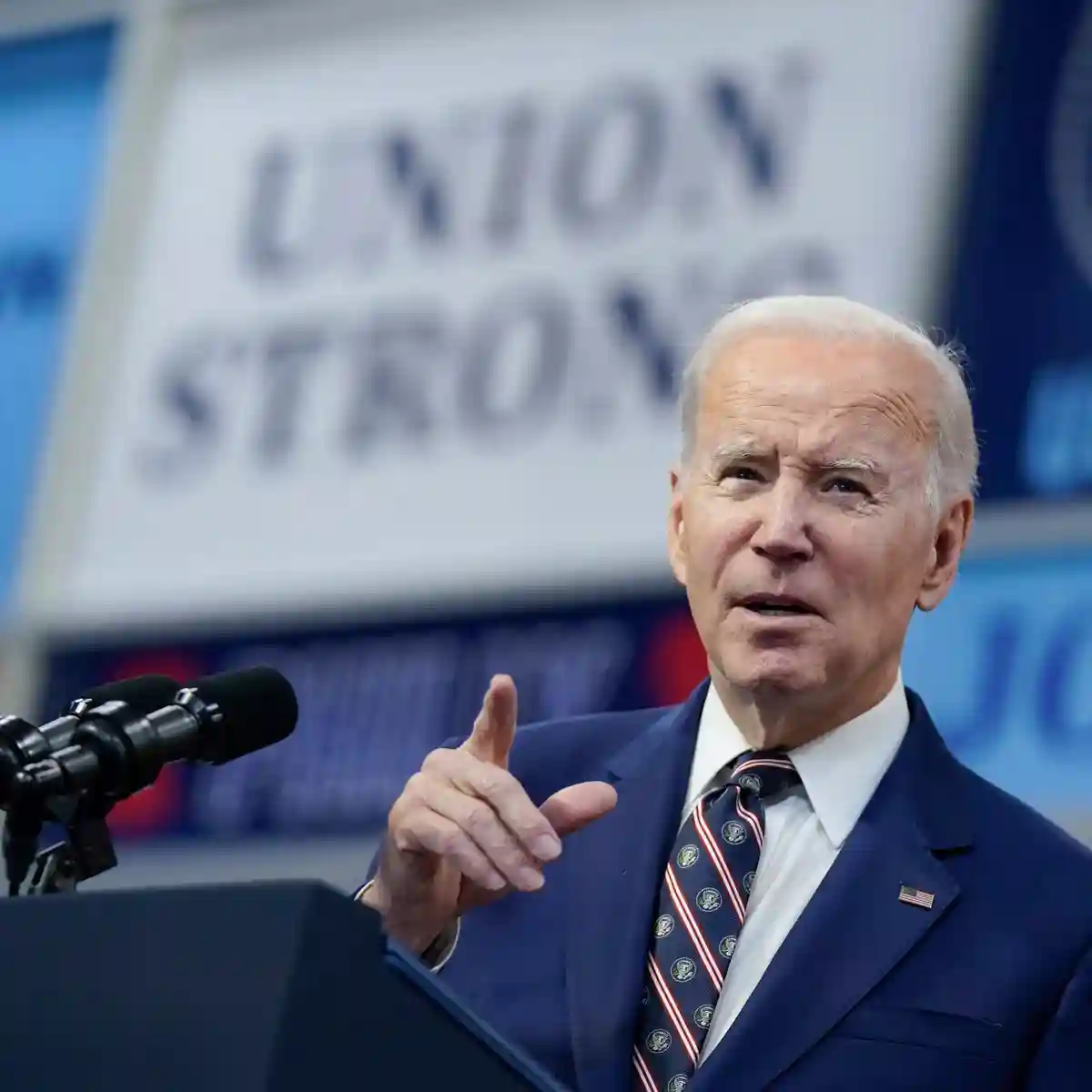 Biden vows to protect social security and Medicare in speech outlining budget plan – as it happened