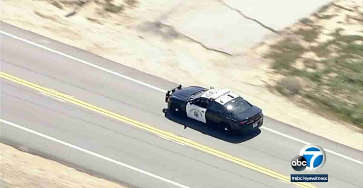 Suspect dead after jumping out of stolen police cruiser going 70 mph in car chase