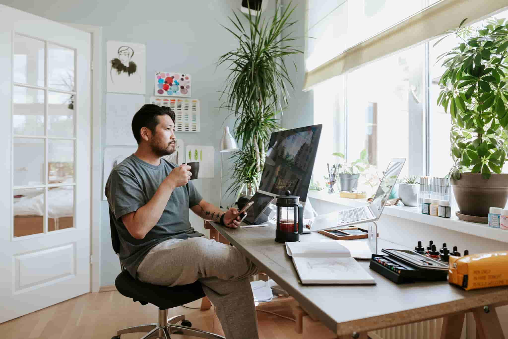 Home office tax deductions are primarily offered for self-employed small business owners. Employees of a business are not eligible for these tax deductions.