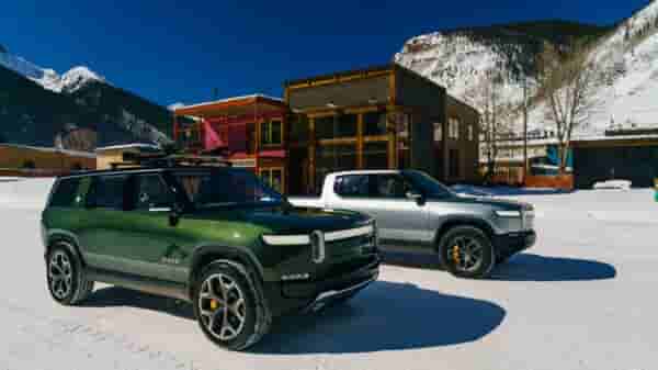 Rivian R1T and R1S. (Photo: Green Car Reports)