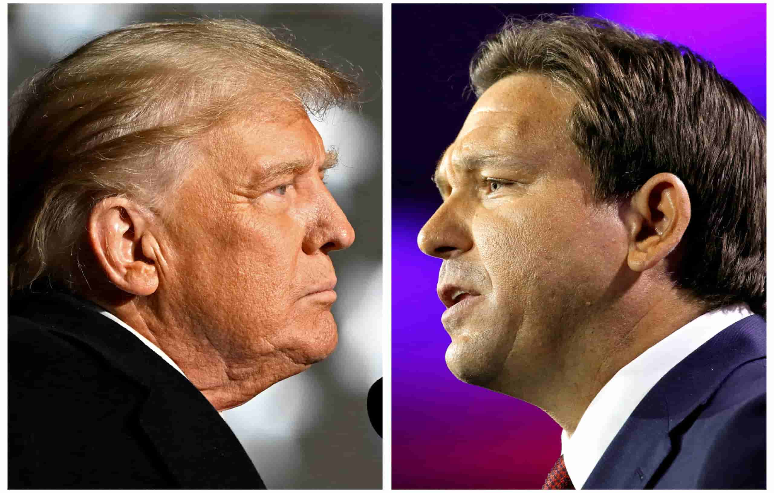 GOP voters pick DeSantis over Trump in hypothetical head-to-head matchup for 2024 presidential nomination, poll shows