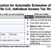IRS Form 4868 Tax Extension: Here's How To File A Federal Tax Extension