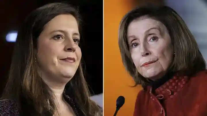 Stefanik Calls Pelosi a 'Radical Authoritarian' for Requiring Trump to 'Prove Innocence' in Charges: Political Divide Deepens