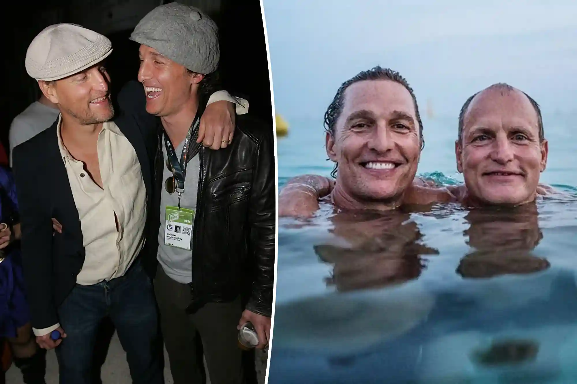 Dallas Buyers Club 53-year-old Actor Matthew McConaughey and Woody Harrelson Could Be Brothers?